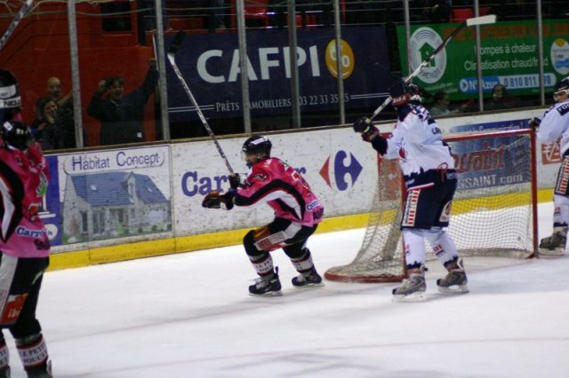 Photo hockey match Amiens  - Angers  le 06/03/2009