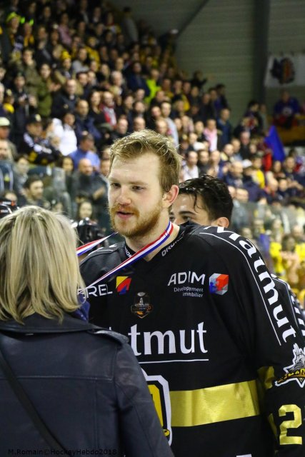 Photo hockey match Rouen - Grenoble  le 27/03/2018