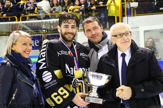 Photo hockey match Rouen - Grenoble  le 27/03/2018