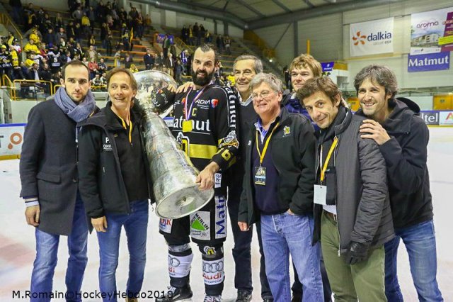 Photo hockey match Rouen - Grenoble  le 27/03/2018