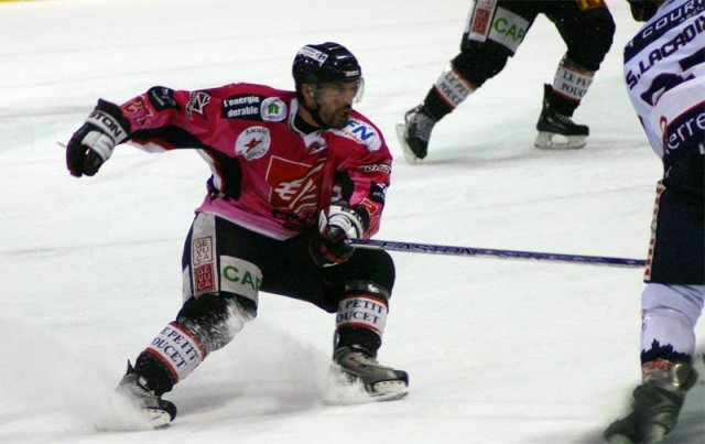 Photo hockey match Amiens  - Angers  le 06/03/2009
