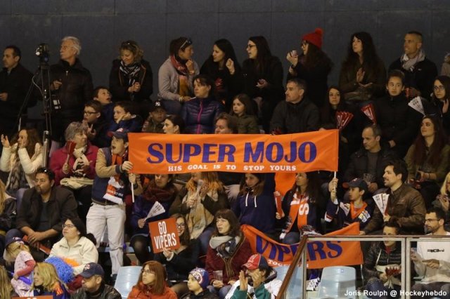 Photo hockey match Montpellier  - Chambéry le 31/03/2018