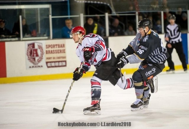Photo hockey match Brest  - Neuilly/Marne le 01/04/2018