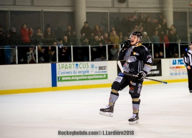 Photo hockey match Brest  - Neuilly/Marne le 01/04/2018