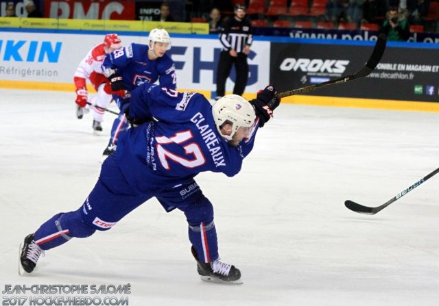 Photo hockey reportage France - Danemark: 4-2