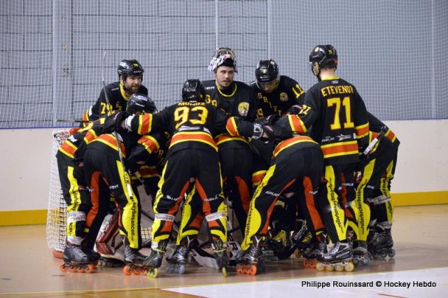 Photo hockey reportage PO N1 : Les Griffons au 7ème ciel