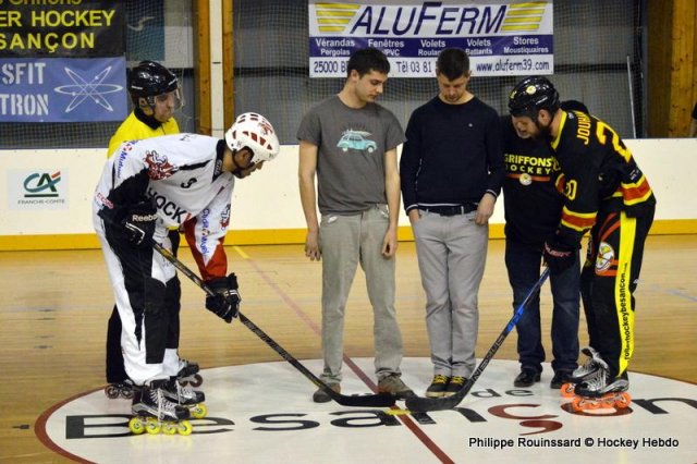 Photo hockey reportage PO N1 : Les Griffons au 7ème ciel