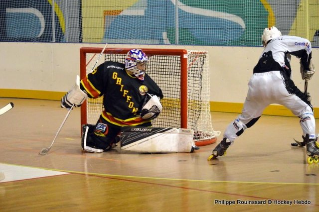 Photo hockey reportage PO N1 : Les Griffons au 7ème ciel