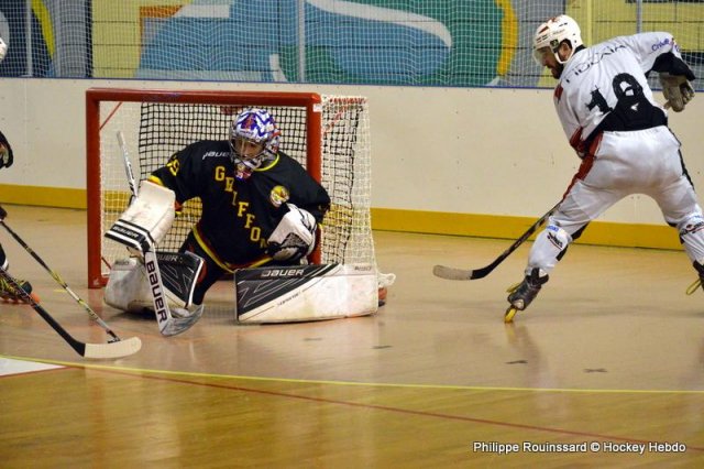Photo hockey reportage PO N1 : Les Griffons au 7ème ciel