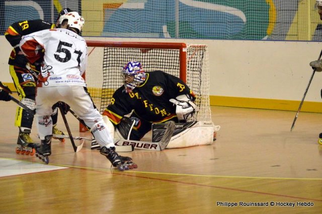 Photo hockey reportage PO N1 : Les Griffons au 7ème ciel
