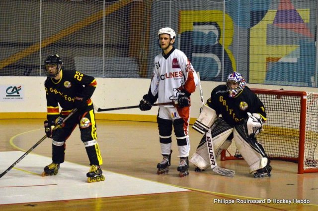 Photo hockey reportage PO N1 : Les Griffons au 7ème ciel