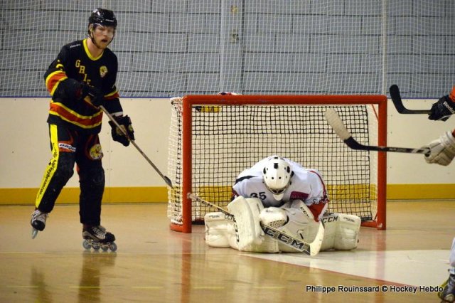 Photo hockey reportage PO N1 : Les Griffons au 7ème ciel