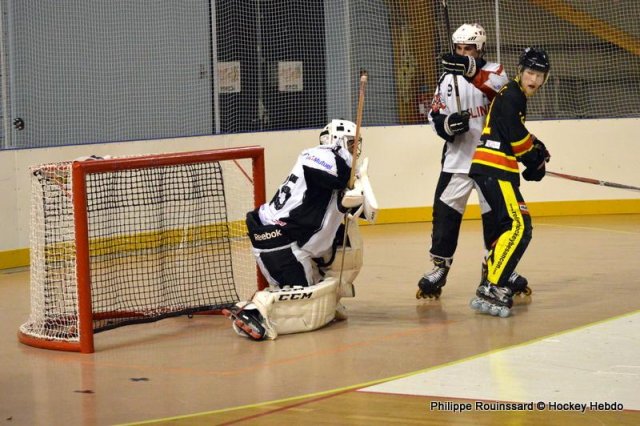 Photo hockey reportage PO N1 : Les Griffons au 7ème ciel
