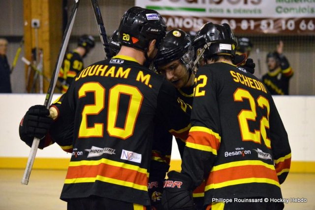 Photo hockey reportage PO N1 : Les Griffons au 7ème ciel