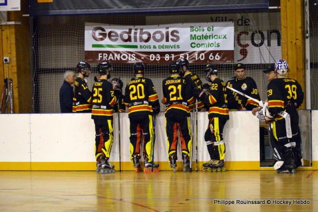 Photo hockey reportage PO N1 : Les Griffons au 7ème ciel
