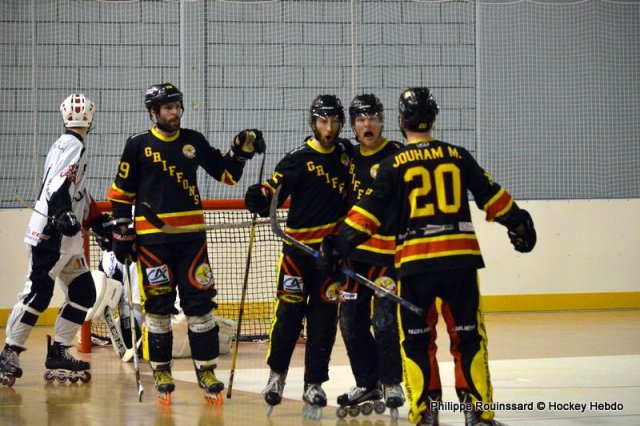 Photo hockey reportage PO N1 : Les Griffons au 7ème ciel