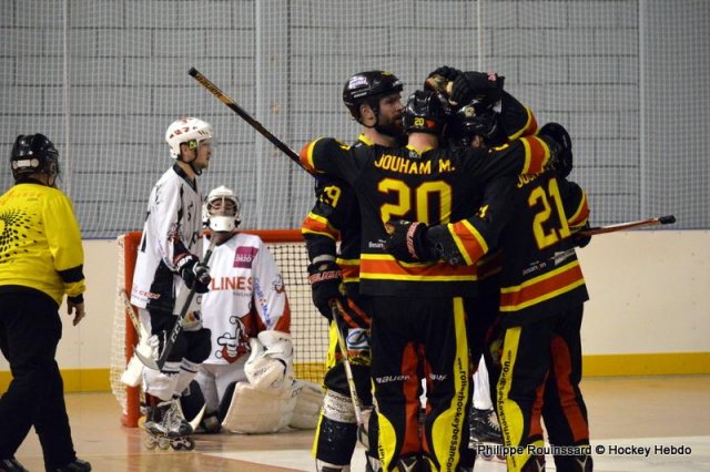 Photo hockey reportage PO N1 : Les Griffons au 7ème ciel