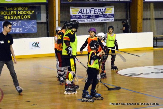 Photo hockey reportage PO N1 : Les Griffons au 7ème ciel