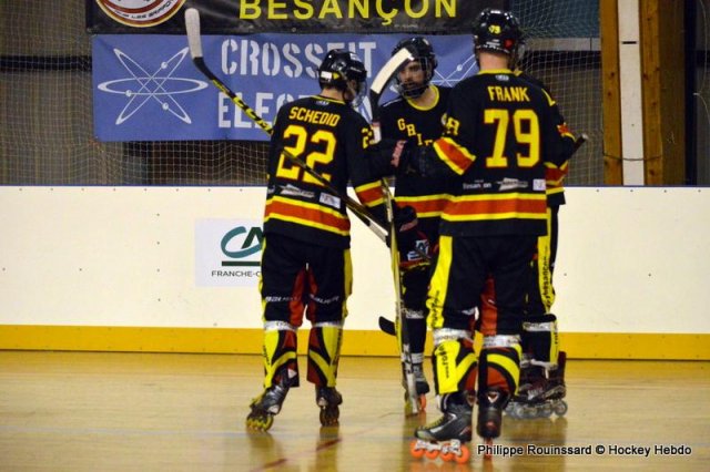 Photo hockey reportage PO N1 : Les Griffons au 7ème ciel