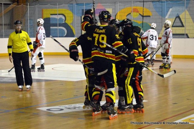 Photo hockey reportage PO N1 : Les Griffons au 7ème ciel