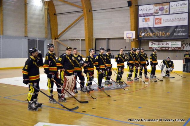 Photo hockey reportage PO N1 : Les Griffons au 7ème ciel