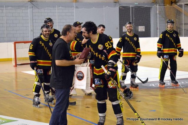 Photo hockey reportage PO N1 : Les Griffons au 7ème ciel