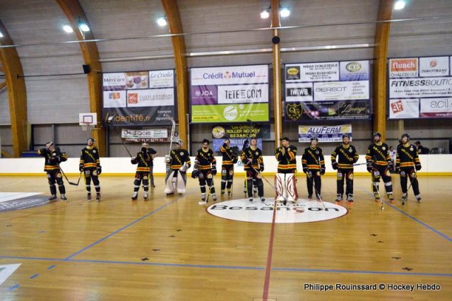 Photo hockey reportage PO N1 : Les Griffons au 7ème ciel