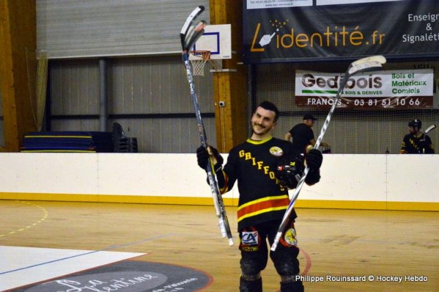 Photo hockey reportage PO N1 : Les Griffons au 7ème ciel
