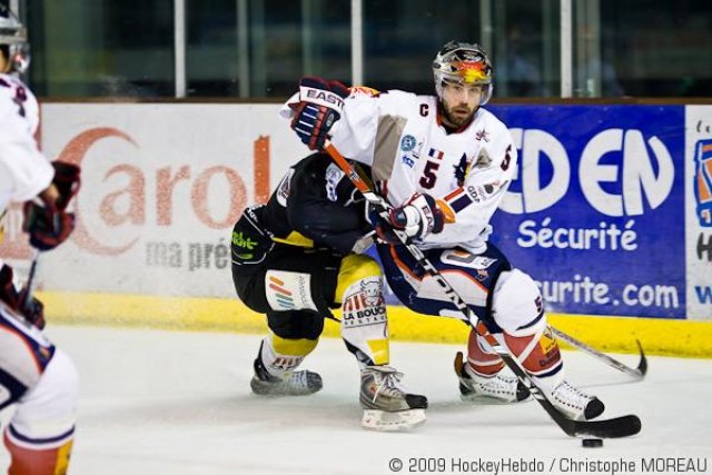 Photo hockey match Strasbourg  - Grenoble  le 06/03/2009