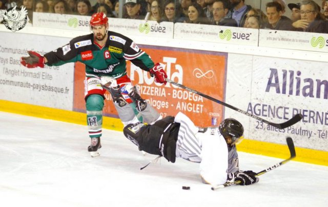 Photo hockey match Anglet - Brest  le 07/04/2018