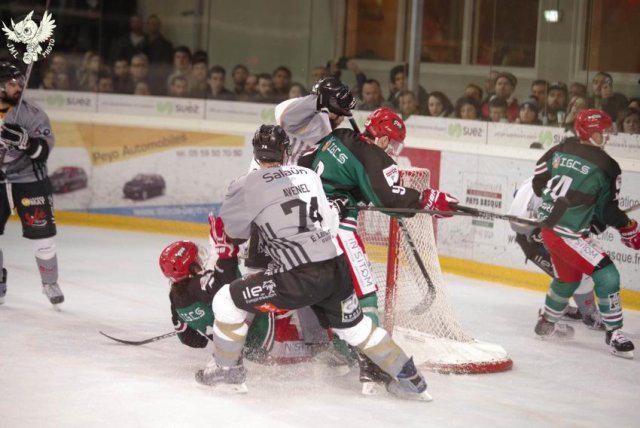 Photo hockey match Anglet - Brest  le 07/04/2018