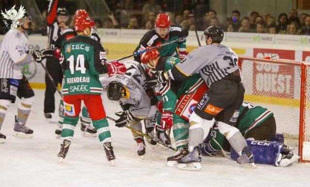 Photo hockey match Anglet - Brest  le 08/04/2018