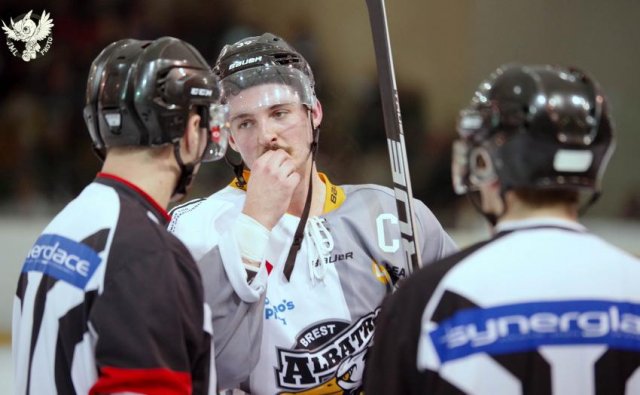 Photo hockey match Anglet - Brest  le 08/04/2018