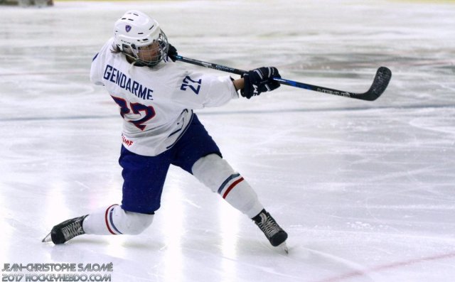 Photo hockey reportage Le sacre des françaises