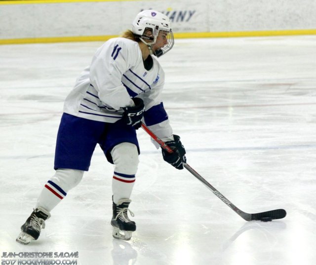 Photo hockey reportage Le sacre des françaises