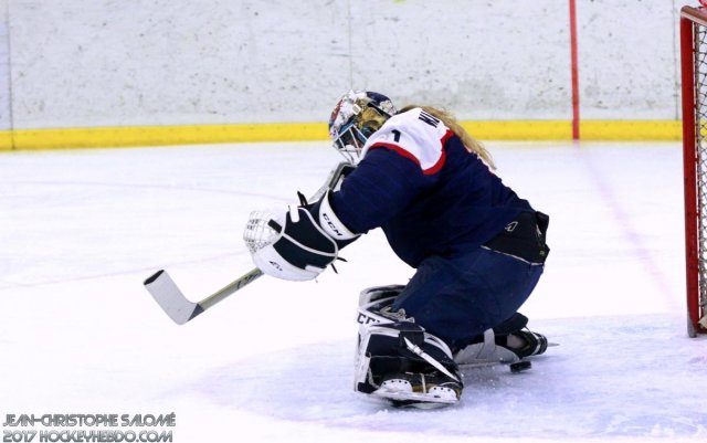 Photo hockey reportage Le sacre des françaises