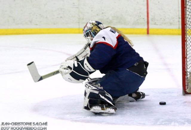 Photo hockey reportage Le sacre des françaises