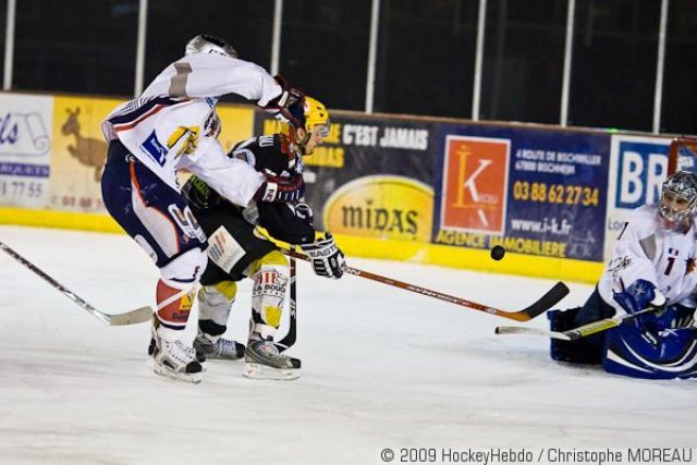 Photo hockey match Strasbourg  - Grenoble  le 06/03/2009