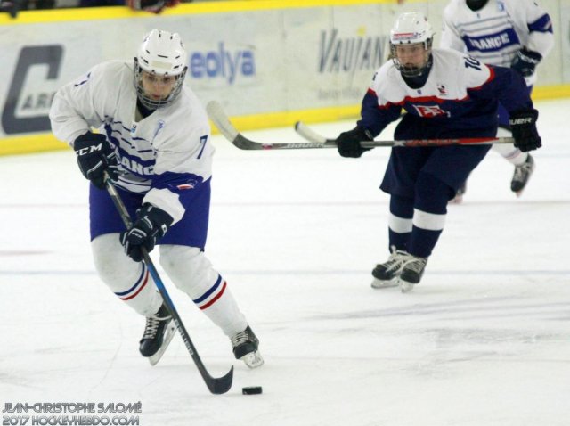 Photo hockey reportage Le sacre des françaises