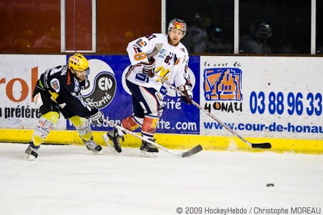 Photo hockey match Strasbourg  - Grenoble  le 06/03/2009