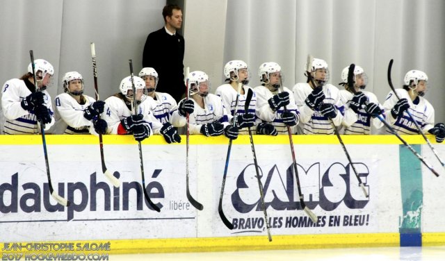 Photo hockey reportage Le sacre des françaises