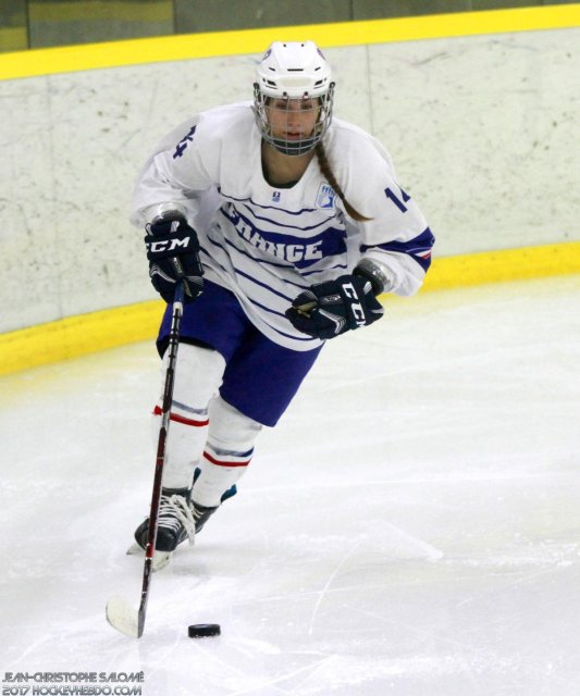 Photo hockey reportage Le sacre des françaises