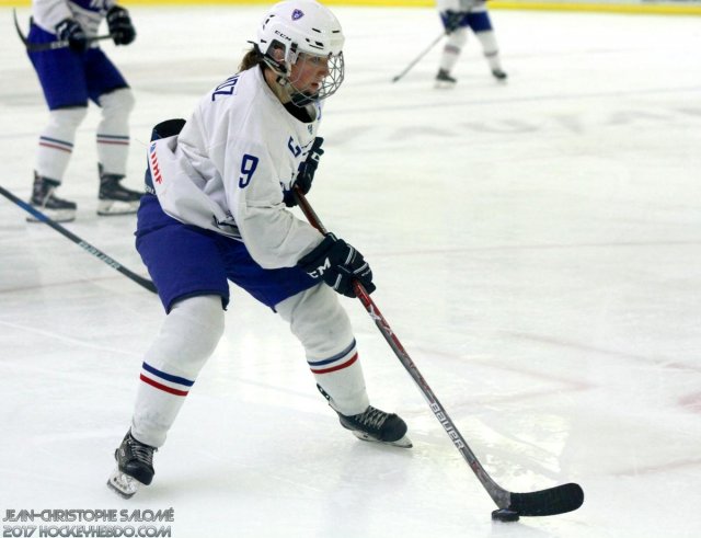 Photo hockey reportage Le sacre des françaises