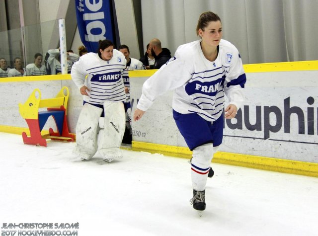 Photo hockey reportage Le sacre des françaises