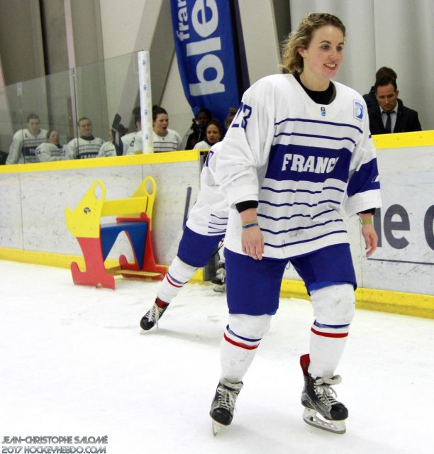 Photo hockey reportage Le sacre des françaises