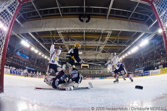 Photo hockey match Strasbourg  - Grenoble  le 06/03/2009
