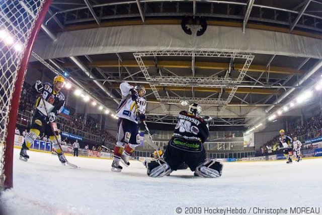 Photo hockey match Strasbourg  - Grenoble  le 06/03/2009