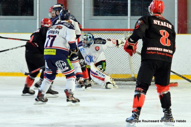 Photo hockey match Asnières - Caen II le 15/04/2018