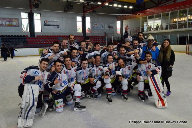 Photo hockey match Asnières - Caen II le 15/04/2018