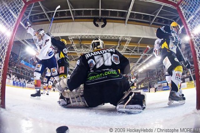 Photo hockey match Strasbourg  - Grenoble  le 06/03/2009